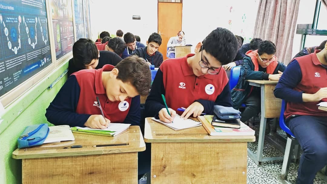 برگزاری آزمون های ماهیانه دبیرستان رشت - بهمن ماه