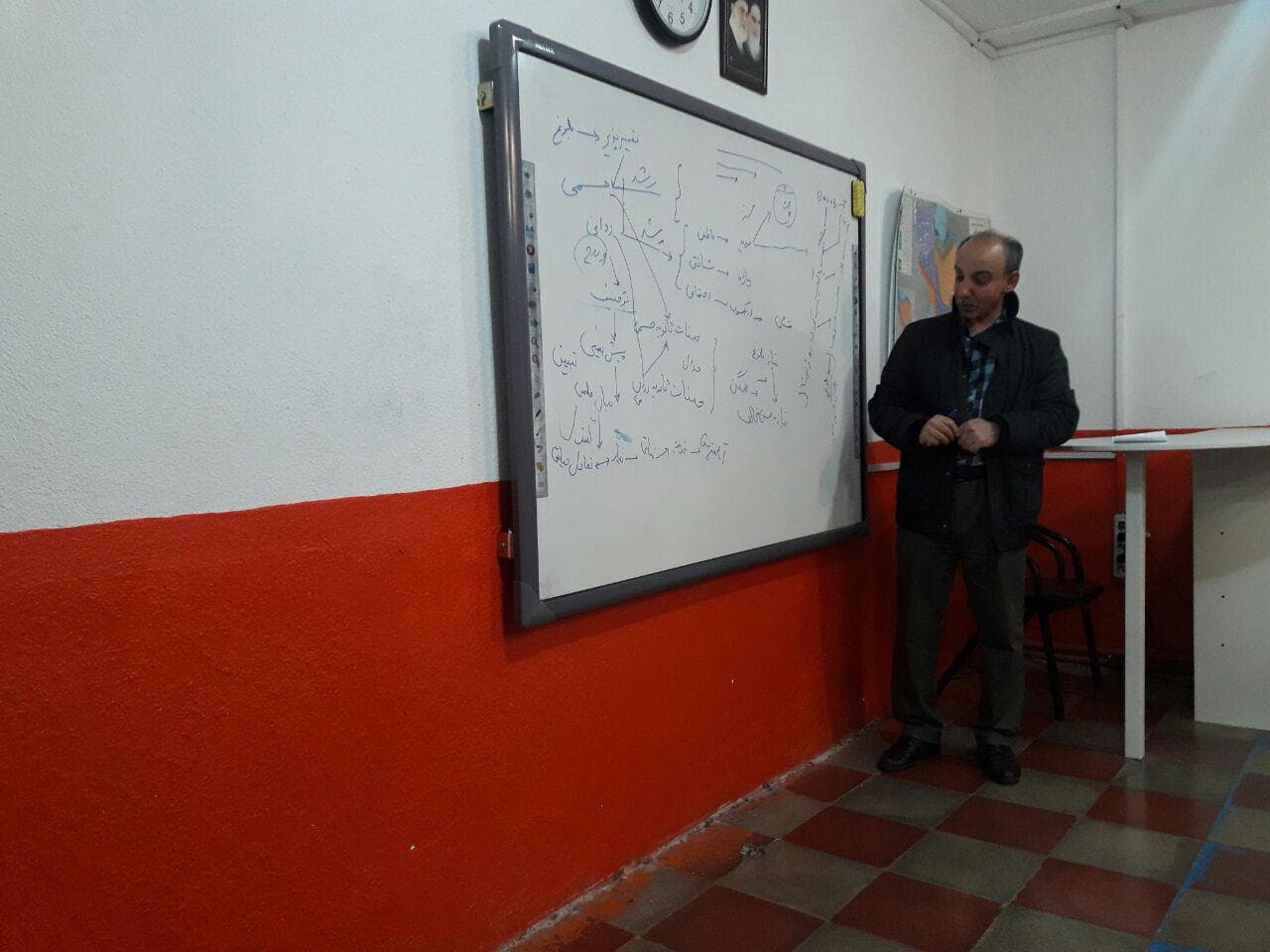 اولین جلسه از جلسات با موضوع بلوغ ، با حضور دکتر نصیری برگزار شد